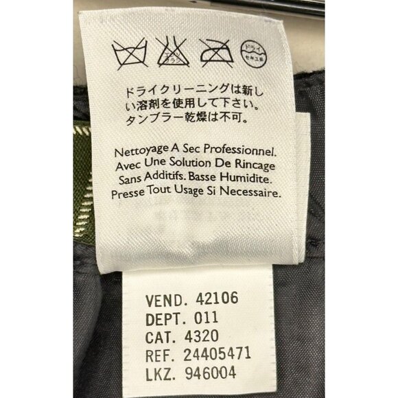 Eddie Bauer Womens Long Skirt Wool Blend Charcoal Grey Embroidered Lined Size 8 - Picture 9 of 10